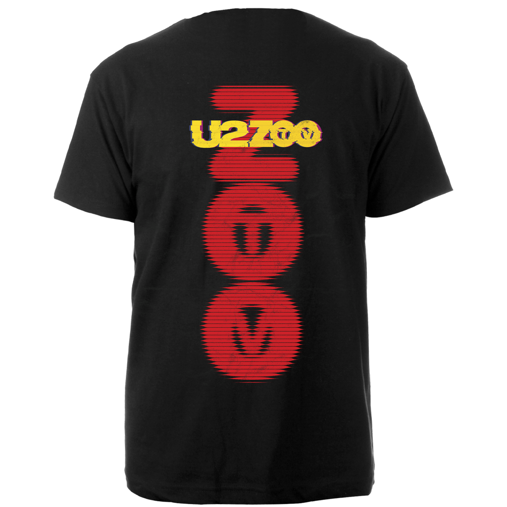 Zooropa Band Cutout Tee - Black