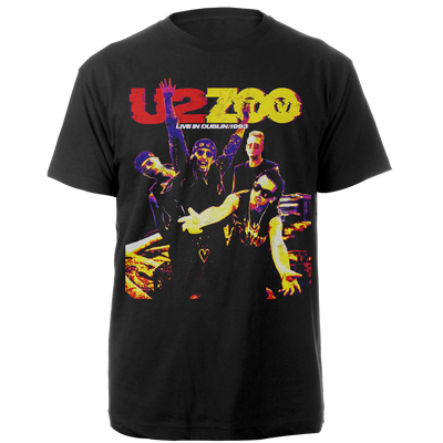 ZOOROPA Band Cutout Tee - Black