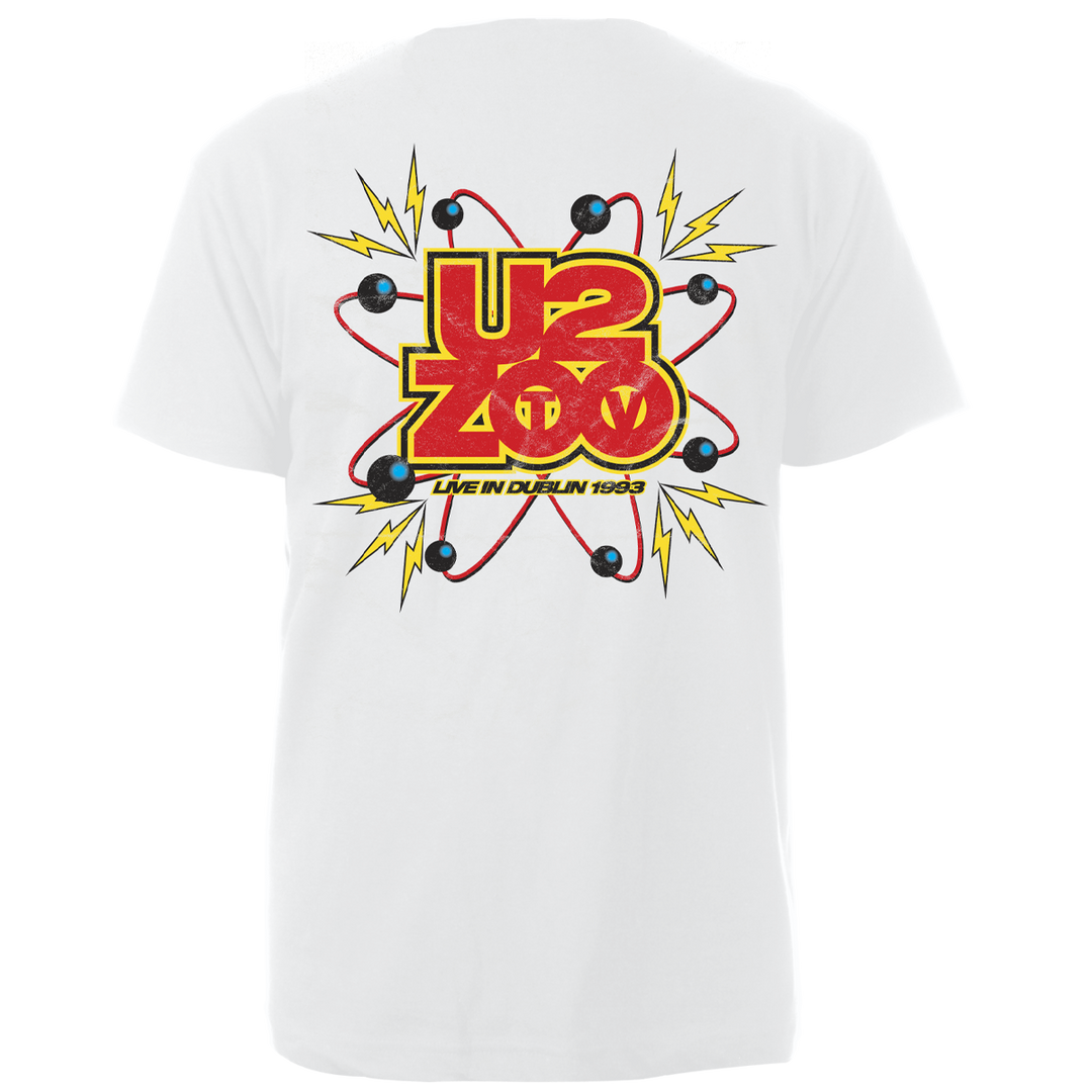 U2 ZOOTOUR Tシャツ Lサイズ Zooropa Band Cutout Tee - White – U2 Australia