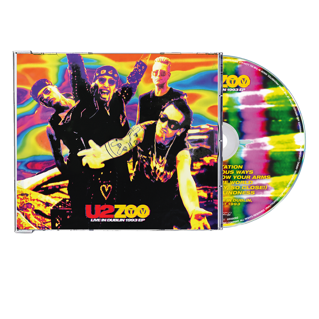 ZOO TV Live In Dublin 1993 EP - Limited Edition CD – U2 Australia