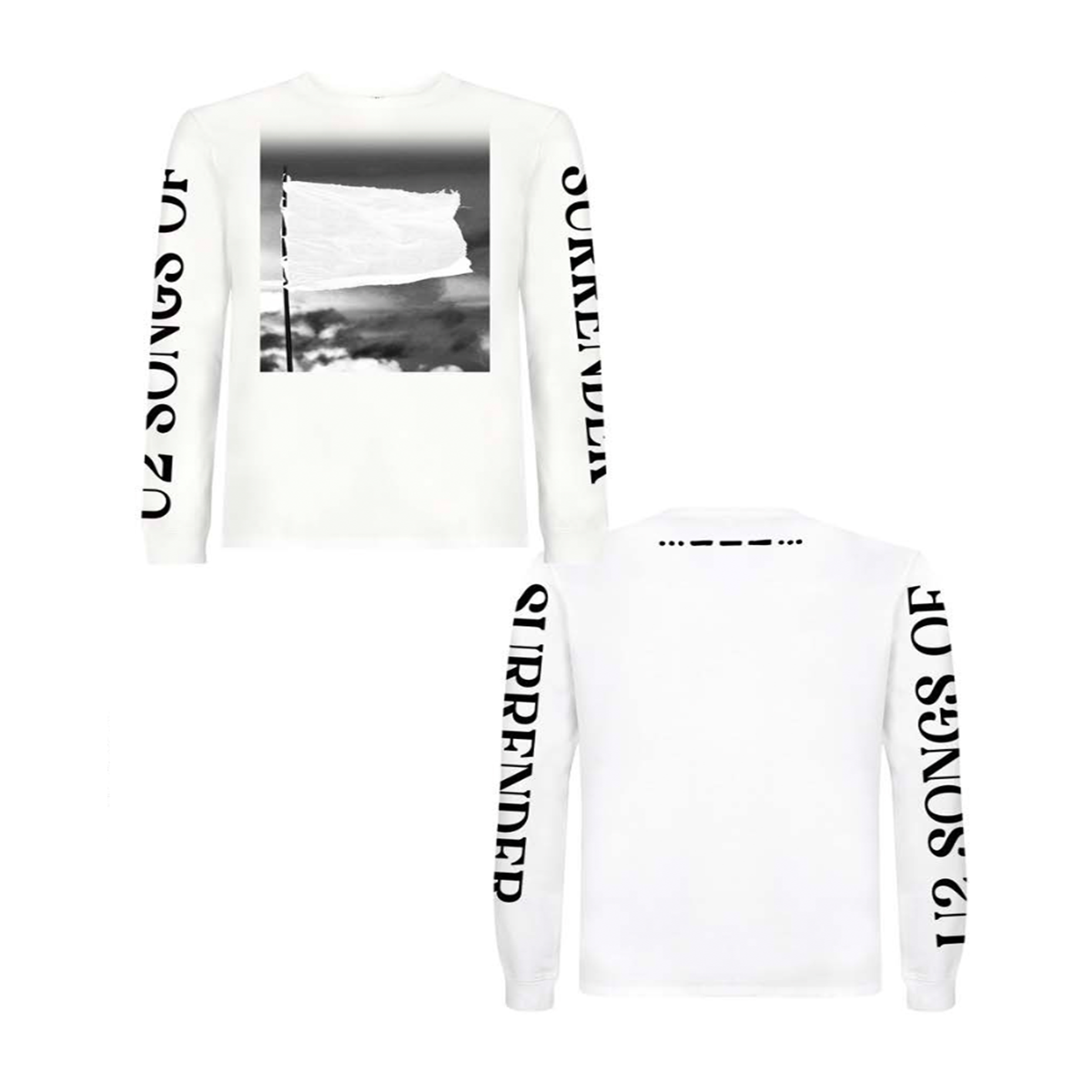 Songs Of Surrender Long Sleeve - White
