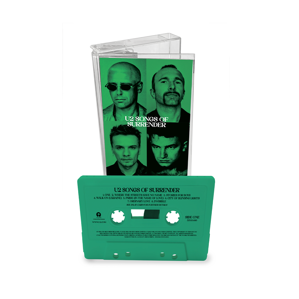 Songs Of Surrender – Mint Green Cassette (Limited Edition)