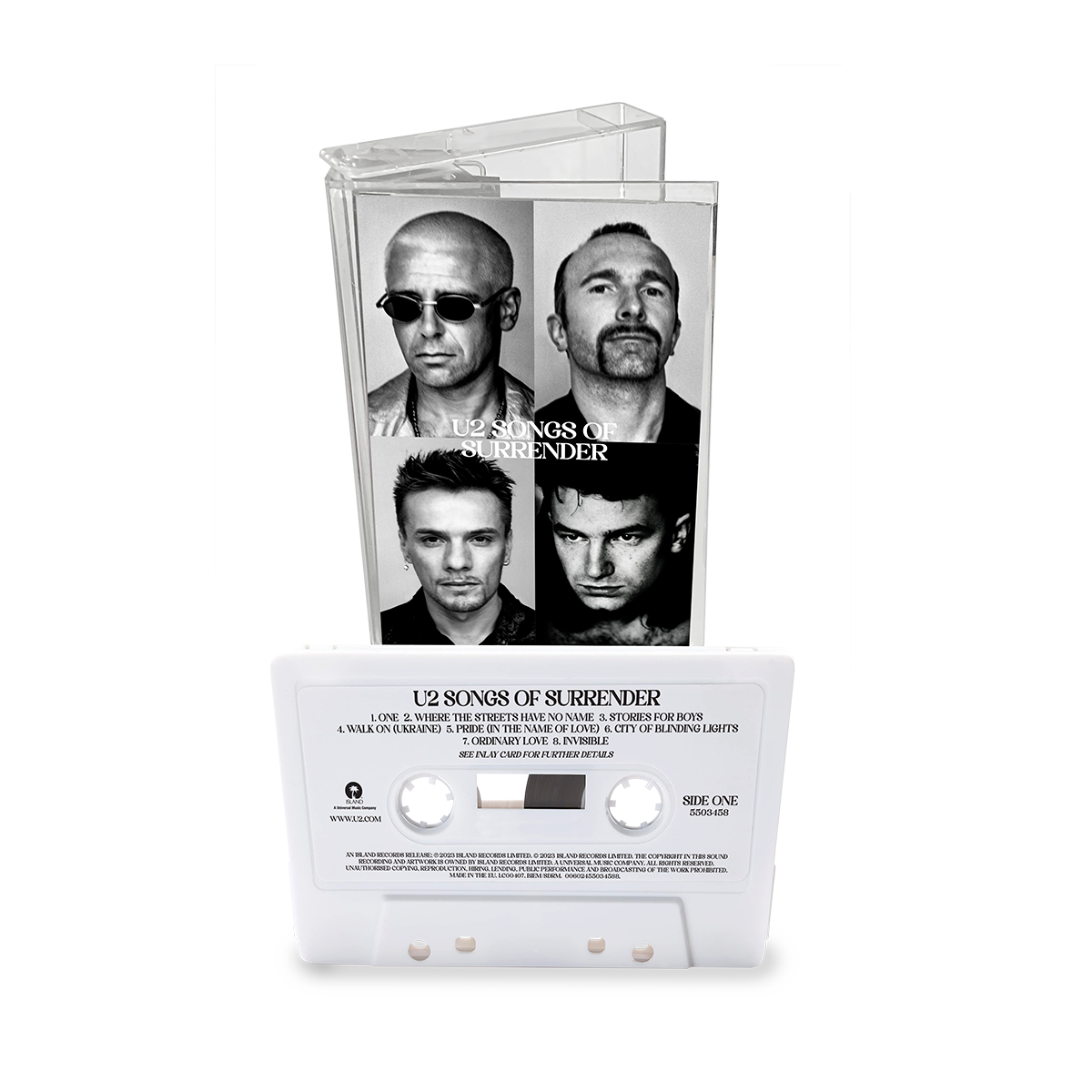 Songs Of Surrender Exclusive White Cassette (Limited Edition)